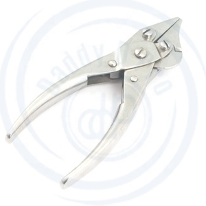 DADDY D PRO CE ISO 9001 approuvé personnalisable en acier inoxydable nez plat pince à Action parallèle bijoux artisanat outil de fabrication - Product Image 2