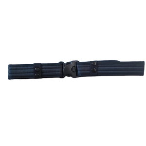 Cinturón Estable Personalizado para Oficiales de Seguridad, Cinturón Azul para Hombre, Estilo Cinturón Estable con Hebilla Hecha de Cuero de Alta Calidad - Product Image 1