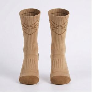 Free Sample Merino <b>Wool</b> Crew <b>Socks</b> Hiking Sports Men Athletic Outdoor Trekking Warm Breathable Cushion Soft Fit Customized Color - Product Image 1