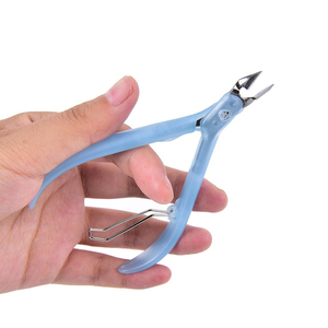 Ciseaux coupe-cuticules en acier inoxydable pour ongles et cuticules, avec manche doré, pour peaux mortes, pince de beauté - Product Image 3