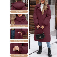 Chaquetas Acolchadas Cómodas y Elegantes, Tejido Suave de Calidad, Diseño Personalizado, Costuras Premium, Abrigo Transpirable para Mujer
