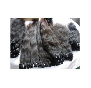 Extensiones de Cabello Humano Virgen Sin Procesar, Cutícula Alineada, 100% Natural, Cabello Humano Indio Liso - Product Image 5