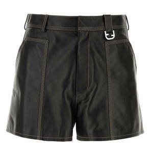 Pantalones Cortos de Cuero Clásicos para Hombre con Diseño Minimalista, Tacto Suave y Construcción Duradera - Product Image 1