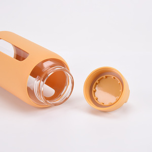 Gobelet en verre borosilicate de 600 ml, résistant à la chaleur, anti-fuite, compatible lave-vaisselle, design minimaliste, cadeau d'affaires - Product Image 3