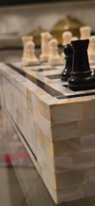 ILAHI's Eco-Friendly Rustic Polished Rectangle <b>Chess</b> <b>Board</b> Game 100% Handmade Pure Wood Animal/Love Style Customized Size <b>Chess</b> - Product Image 6