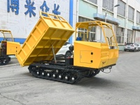 KLES-3T Camion benne chenillée diesel 4x4 de 3 tonnes Euro 3 à direction à gauche, avec chaînes en caoutchouc, longueur de chargement 4,2 m, neuf