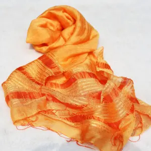 New Arrivals Long Lightweight Soft Silk Blend Scarf Large Shawl Wrap for Both Men and Women