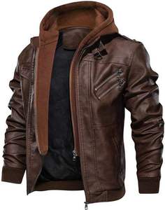 Nouvelle conception 2026 – Blouson d'hiver en cuir véritable pour homme – Fournisseur de blousons en cuir chauds de qualité supérieure - Product Image 2