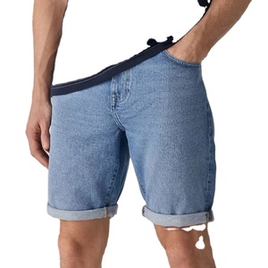 Pantalones Cortos de Mezclilla Rasgados para Hombre, Nueva Moda, Ropa de Marca, Bermudas de Verano, 100% Algodón, Pantalones Cortos Deportivos, Transpirables - Product Image 1