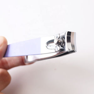 Coupe-ongles professionnel en acier inoxydable, lames courbes et droites, ouverture large, pour manucure des doigts et des orteils, ongles épais, durable - Product Image 5