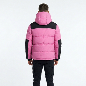 OEM Custom logo High Quality Down Puffer Coat <b>Men's</b> Hooded Collar Puffer Jackets New Style <b>Men</b> Puffer Jacket - Product Image 2