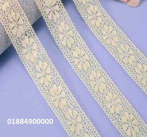Elegant Crochet Lace Fabric Handmade Floral Cotton Lace <b>Material</b> <b>for</b> Dress Garment <b>Sewing</b> Decoration Wholesale - Product Image 4