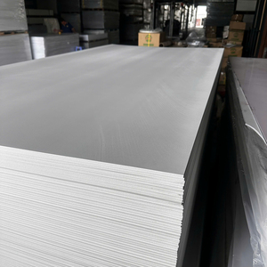 White 25mm Thick PVC Foam Board <b>Sheet</b> 0.6 G/cm3 Density Waterproof Fire Resistant Furniture <b>Plastic</b> Boards for Moulding - Product Image 2