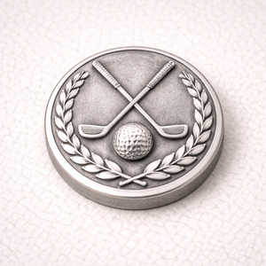 Regalos Originales con Logotipo Personalizado, Marcadores de Pelota Metálicos Económicos para Clubes Deportivos, JIN JUMBO 25mm, Resistentes al Agua, Portátiles, para Uso en Exteriores - Product Image 1