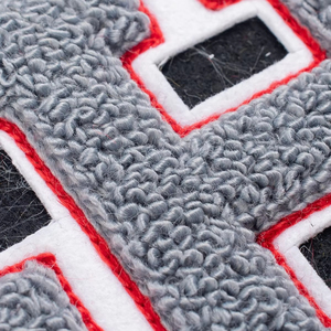 Custom Chenille Patch for Jackets, Hoodies and Team Apparel, High Quality <b>Yarn</b> Embroidery with OEM Factory Production - Product Image 6