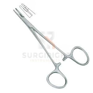 Portaagujas Neivert de Acero Inoxidable Alemán TC, Instrumento Quirúrgico de Microcirugía, Certificado CE, Manual, Clase I, Color Rosa - Product Image 2