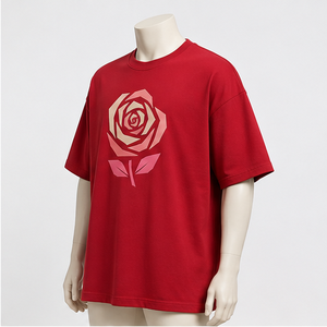 T-shirt streetwear surdimensionné personnalisé en coton 100% tricoté avec impression numérique, design graphique 40 TSA-SPT-0040 - Product Image 4