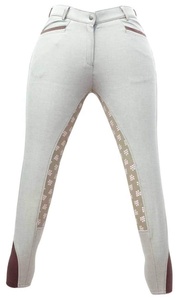 Culotte et jodhpur en tissu tricoté macro en coton de qualité supérieure avec poches croisées culotte tricotée au design personnalisé - Product Image 2