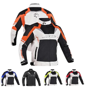 Chaqueta de Motocicleta de Malla con Protección CE Nivel 1, Alta Visibilidad, Unisex, Transpirable, para Verano, Reflectante, para Aventura, Turismo, Impermeable - Product Image 2