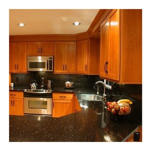 Dalles de granit noir Galaxy de qualité supérieure, pierre naturelle pour villas, hôtels et espaces de luxe - Product Image 5