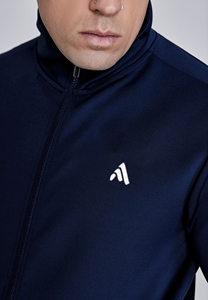 Ensemble survêtement homme molletonné lourd avec logo personnalisé, sweat à capuche et pantalon de jogging, vente en gros usine - Product Image 4