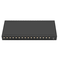 16 SIM Router 4G SMS Modem Çoklu IP Proxy Çözümü Socks5 HTTP Proxy Sunucu Ağ Geçidi