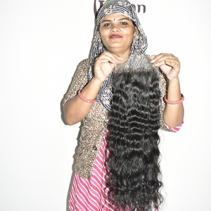 Cierres de encaje HD 6x6 al por mayor, virgen, ondulado, genuinos, hechos a máquina, doble, de onda profunda india, cutícula alineada, cabello humano sin procesar para mujer - Product Image 5