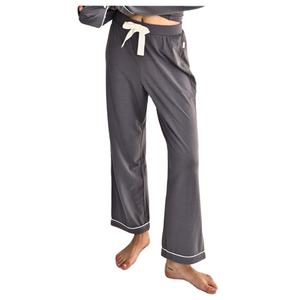 OEM Women's Casual Loose Straight High Waist Wide Leg <b>Trousers</b> for Spring <b>Summer</b> Elastic Waist Fashionable Design for Females - Product Image 1