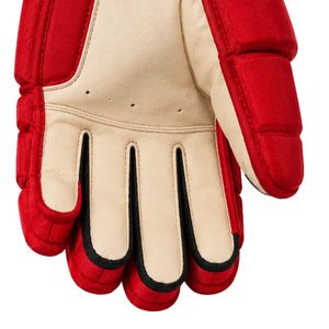 Red Ice Hockey Gloves Sports Protective Equipment Team <b>Game</b> Gear Training Gloves Outdoor Competition Wear for Hockey Players - Product Image 5