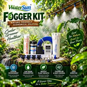 Automatic Smart Misting System <b>Pump</b> 1.6L/min Timer Control AC DC Powered Fogger Kit for Reptile <b>Garden</b> Greenhouse Humidification - Product Image 5