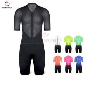 Combinaisons de triathlon respirantes, durables et à séchage rapide pour hommes, fabricants OEM, vêtements de cyclisme personnalisés pour adultes, combinaisons de triathlon pour le corps et le vélo - Product Image 6