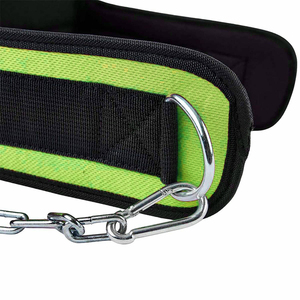 <b>Chain</b> Dipping <b>Belt</b> Heavy Duty Nylon Padded for Weighted Pull Ups Dips Gym Powerlifting Fitness <b>Belt</b> Wholesale Supplier - Product Image 5