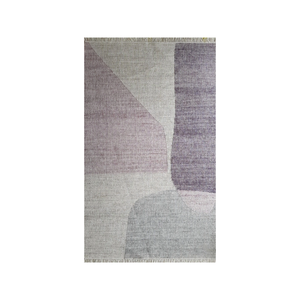 Alfombra de Lana Moderna Hecha a Mano con Base de Algodón, Alfombra Suave para Sala de Estar y Dormitorio - Product Image 1