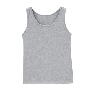 2k26 Camiseta sin mangas básica de nuevo estilo para mujer, camiseta informal de verano con cuello redondo, mezcla de algodón suave, ropa de uso diario - Product Image 4