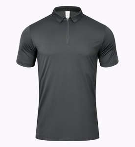 Camiseta Polo Deportiva Antibacteriana 5A con Sensación Fresca para Primavera/Verano, Tela de Poliéster a Rayas - Product Image 3