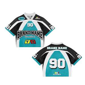 Camiseta Deportiva Vintage de Malla de Poliéster para Fútbol, Baloncesto, con Logotipo Personalizado, Impresión por Sublimación - Product Image 6