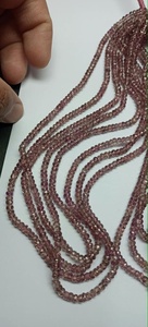 Perles Rondelles Facettées en Grenat Naturel de Malaisie, Taille 5mm à 5.5mm, Bijoux pour Femme, Meilleur Prix, Cadeau, Certifié IGI, Vente en Gros par un tiers - Product Image 3