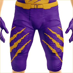 Wholesale Custom Printed Football Uniform American Tackle Jersey Pants Set Breathable Compression Team <b>Name</b> OEM ODM Factory - Product Image 6