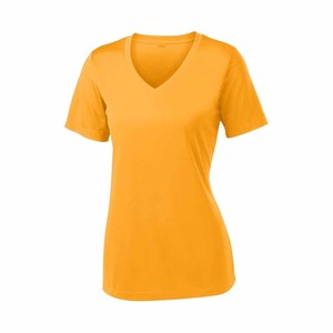 V Neck T <b>Shirts</b> for Women, Athletic Short Sleeve Workout Top, UV Sun Protection, Quick Dry Moisture Wicking <b>Shirts</b> for Women - Product Image 3