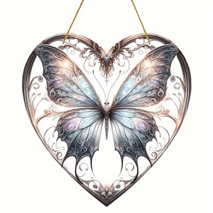 CIFbuy Mariposa Acrílica Colorida para Decoración de Ventanas de Jardín, Servicio de Recogida Temu, Regalo Festivo para el Hogar, Atrapasoles de Cristal - Product Image 2