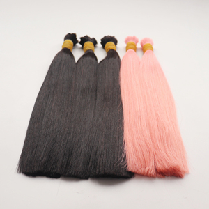 Extensions de cheveux humains lisses russes, vente en gros, prix d'usine, cuticule vierge alignée, cheveux crus péruviens - Product Image 5