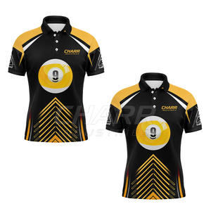 Camiseta de Polo de Secado Rápido para Billar, Ropa Deportiva de Alto Rendimiento para Torneos, Bajo MOQ - Product Image 2