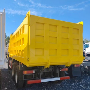 รถบรรทุก SINOTRUCK HOWO มือสอง รถดัมพ์หนัก 6x4 ดีเซล 351-450 แรงม้า ยูโร 1 เกียร์อัตโนมัติ สำหรับงานก่อสร้างในเมือง ขนส่งดินและวัสดุก่อสร้าง - Product Image 4