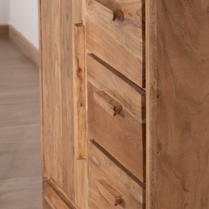 Vandana Crystal Tone-style acacia wood <b>sideboard</b> Melody - Product Image 6
