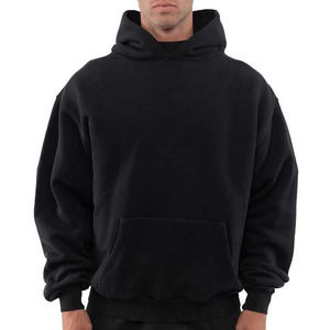 Sweat à capuche en coton OEM, streetwear, mode urbaine pour hommes, vêtements à coupe moderne, fournisseur - Product Image 1