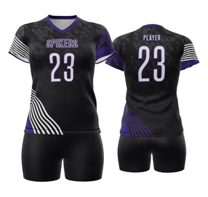 Uniforme de Voleibol Femenino de Diseño Personalizado, Ropa Deportiva Transpirable OEM, Proveedor de Equipaciones de Voleibol Femenino - Product Image 4