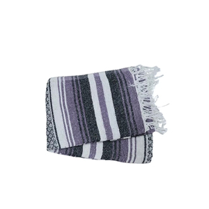 Purple Falsa <b>Wool</b> Blanket Premium Home Textile for Living Room Decor At Export Price - Product Image 1