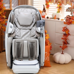Silla de Masaje de Gravedad Cero de Cuerpo Completo, Directo de Fábrica, con Calefacción, Shiatsu, Rodillos y Masajeador de Pies 8D, de Lujo a Bajo Precio para el Hogar - Product Image 1