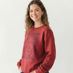 Sudadera Premium para Mujer con Estampado Gráfico, Prenda de Alta Calidad en Felpa de Algodón con Diseño Detallado, Tela Suave y Ajuste Cómodo - Product Image 6