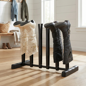 ชั้นวางรองเท้าเหล็กแบบ 3 คู่ รุ่นใหม่ สำหรับห้องนั่งเล่น เฟอร์นิเจอร์จากไต้หวันโดยตรง ผู้ผลิต DIY สำหรับจัดเก็บของใช้ในบ้าน - Product Image 1